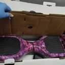 LIEAGLE Hoverboard, 6.5" Self Balancing Scooter Hover Board with Bluetooth Wheels LED Lights for Kids Adults