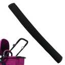Universal 18.9 Inch Handle Sleeve Cover for Baby Stroller, Universal Stroller Handle Cover, Stroller Handlebar Cover Infant Toddler Pram Bar Dust Proof Handle, Black