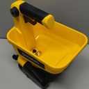 Handheld Power Spreader Compatible for Dewalt 20V/60V Li-ion Battery, Year-Round, Grass Seeds, Rock Salt (Battery not Included) (Yellow