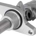 Brake Master Cylinder No.56D614019 for Volkswagen Tiguan 2010-2017 Hydraulic Master Cylinder Silver Tone Aluminum Alloy 1 Pcs