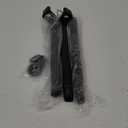 Heavy-Duty Car Clothes Hanger Bar Adjustable 30-63 inches with 9 Anti-Slip Rubber Rings, Ideal for Trucks SUVs RVs, Travel, Business - Keep Clothes Neat & Wrinkle-Free (Premium Black)