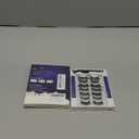 Magnetic Eyelashes Kit, 7 Pairs Reusable 3D Natural Look Magnetic Lashes with Eyeliner & Tweezers, No Glue Needed, Easy to Apply, Lightweight & Waterproof False Eyelashes (7 Pairs)