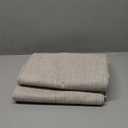 RYB HOME Linen Textured 100% Blackout Curtains for Bedroom, Insulating Energy Saving Window Curtains for Living Room Dining Patio Sliding Glass Door, Wide 52 x Long 90 inch, Beige, 2 Panels