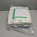 Mattress Topper Twin Size, Cooling Extra Thick Breathable Viscose Made from Bamboo Mattress pad, Soft Quilted Fitted Mattress Cover with 1000 GSM Down Alternative Fill (8-21Deep Pocket) (White)