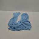 Baby Blue 10FT Cheesecloth Table Runner Boho Gauze Fabric Table Runner Rustic Sheer Runner for Wedding Birthday Baby Shower Party Boho Table Decoration (35" x 120"-1 Pack)