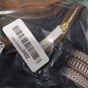 Capolo Crossbody Bag for Women, Adjustable Leather Chest Sling Bag with Multi-Compartment for Daily Use, Travel, Gift, Black With Brown