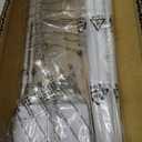 MyGift 3-Tier Over The Door Towel Holder, Bathroom Door Towel Bar, Over Shower Door Bath Shetts Drying Rack for Small Spaces, White Metal