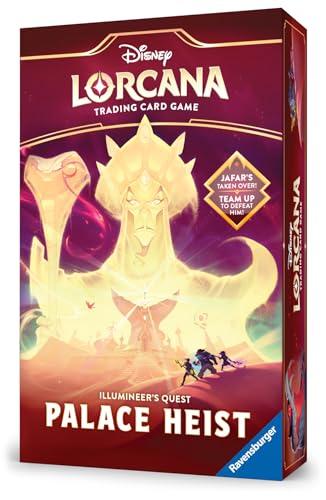 Ravensburger Disney Lorcana TCG: Illumineer’s Quest – Palace Heist | Cooperative Adventure Against Jafar | Solo or Team Play| Includes Exclusive Cards & Playmat | Ages 8+