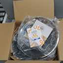 CAROTE 10/12/12.5 Inch Nonstick Deep Frying Pan with Lid, Jumbo Cooker Saute Pan with Pour Spout, Skillet Induction Cookware, Non Stick Cooking Pan PFOA Free, Classic Granite