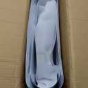 White Cylinder Pillar Stand for Party 3 Pieces of Square Cylinder Pedestal Display Plinths for Birthday Party Decor 35.4'' (XXL), 29.5'' (XL), 23.6'' (L)