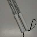 2 x X1 Go Ropeless Battle Rope for Home Gym, HIIT Workouts, Low-Impact Cardio Training (Lunar Gray-1.3lb)
