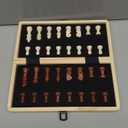 Wooden Chess Set,11.5 inch Magnetic Chess Board Folding Design with Storage Travel Chess Game for Kids, Adults and Family Game Night