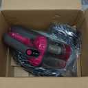 Mattress Vacuum Cleaner, 17Kpa 650W Bed Vacuum Cleaner, 273nm UV-C Light & Ultrasonic 145F Heating, 80000 RPM/Min Brushroll Rotation, Wide Suction Port for Pillows Cribs Sofa, Black Corded