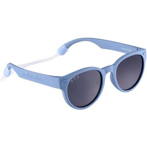 ROSHAMBO Unbreakable Baby Sunglasses - Italian Made Polarized with Strap - BPA Free Boys Girls - Round Shades