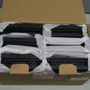 Bosceos Solar Post Cap Lights 6-Pack, 2 Modes 16LEDs Bright Solar Post Lights Outdoor Waterproof, Fence Posts Cap Light, Deck Light for 4x4 4.5x4.5 5x5 Posts for Patio Garden Decor, Black