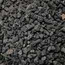 Black Lava Rocks for Plants Natural Horticultural Volcanic Rock (1/4" to 1/2" Size) (Mined in USA) (10-lb Bag)