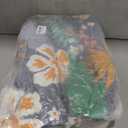 Floral Hanging Egg Swing Chair Cushions for Patio Hammock, 49"L x 49"W