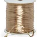 Kraft Metallic Raffia Ribbon 1/4" X 100 Yards (Natural)