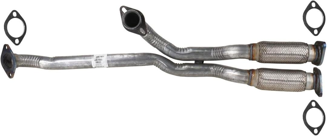 Dual Engine Flex Pipe Replacement Parts For Ford Police Interceptor Utility 3.7L 2013 2014 2015 2016 2017 2018 2019