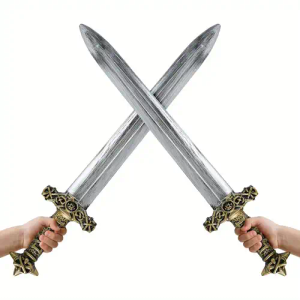 Warrior Sword Party Accessory, 2 Pc.