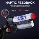 APEXINNO Controller Accessories, Haptic Gun Stock Cover Compatible with Meta Quest 3S and Meta Quest 3, Electric Controller Pistol Grips Enhance VR FPS Games Experience