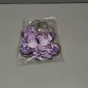 Artificial Butterfly Garland, Fake Butterfly Decorative Vines, DIY 3D Unique Butterfly Hanging Decor for Home Wall Easter Spring Flowers Party Wedding Arch Shopping (Light Purple)