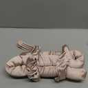 Jumbo Heatless Hair Curler Set-Satin Heatless Curls Overnight, Jumbo Curling Rod Headband, No Heat Curlers To Sleep in (Beige)