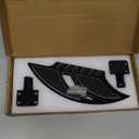Motorcycle Floorboards CNC Male Mount Foot Pegs for Harley Sportster Touring Street Glide Road Glide Softail Road King Dyna, Black