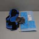 Plantar Fasciitis Night Splint: Adjustable Brace with Arch Support | Dorsal Night Splint for Women Men | Dual Effective Relief Achilles Tendonitis Foot Drop Heel Pain Black-Blue