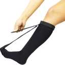 Plantar Fasciitis Stretch Sock Non Slip Calf Night Relief for Heel High Arch Pain Achilles Tendonitis Therapy Foot Support Sleeve Stretcher Compression Sleeve Men Women Ultrastretch Night Sock (Medium)