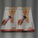 2 x Professional Electric Foot File, Adjustable Rotatable Electronic Foot Dead Skin Remover Callus Remover Tool for Home & Nail Salon with 60 pcs Replacement Sandpaper Disk,Black