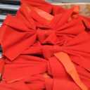 JOYIN 12 Pack Christmas Red Velvet Bows, 13" Long by 9" Wide Decorative Christmas Bows for Wreath Garland Tree Decor, Indoor Outdoor Holiday Decoration (Small)