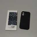 AOTESIER Compatible with iPhone 17 Case, Silicone Upgrade [Full Camera Protection][Integrated Camera Control Button] Shockproof Protective 17 Phone Case with Anti-Scratch Lining, Black (for iPhone 17 (6.3''))