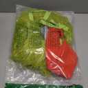 Qiylii Christmas Baby Costumes Green Monster Baby Girls Sleeveless Plush Fur Romper Onesie Headband + Leg Warmer Set (0-6 Months)