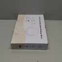 Lighted Makeup Mirror, 3000 mAh Rechargeable Double Sided Magnifying Vanity Mirror with 3 Colors, 1x/10x, 360 Rotation , Brightness Adjustable Magnification Cosmetic Light up Mirror, Women Gift (Nickel)