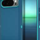 I-HONVA for Google Pixel 10 Pro XL Case Shockproof Dust/Drop Proof 3-Layer Full Body Protection [Without Screen Protector] Rugged Heavy Duty Cover Case for Google Pixel 10 Pro XL,Turquoise