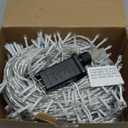 500 LED Christmas Lights Outdoor - 165FT Super Long Christmas String Lights 8 Modes Waterproof Plug in Fairy Lights with Timer Memory for Indoor Xmas Tree Holiday Party House Decorations, Blue