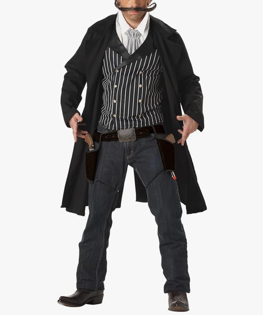 Adult Gunfighter Western Costume Large