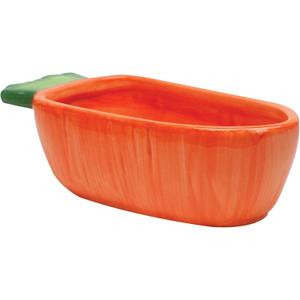 Kaytee Vege-T-Bowl Carrot 7.5 inches,Green
