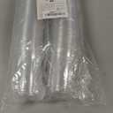 TashiBox 12 Ounce - 100 Count Plastic Cups for Cold Drink, Disposable Coffee Cups