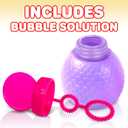 ArtCreativity Unicorn Bubble Wand, Light Up Unicorn Bubbles for Kids Ages 1-3, Bubble Blower for Toddlers with LED & Sound, Bubble Machine Great Gift Idea, Party Favor, Include Solution & Batteries