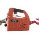 Electric Hoist Winch, 1100 lb Portable Electric Winch, 1500W 110V Electric Winch Crane, 25 ft Lifting Height with Wire Remote Control and Overload Protection for Garage Warehouse Lifting Traction