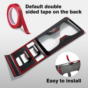 Center Console Cup Holder Trim Cover Compatible