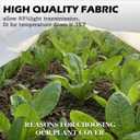 Plant Covers Freeze Protection 7 x 100 Ft, Thick Frost Cloth for Outdoor Plants, Winter Plant Blankets and Frost Covers for Garden Frost Protection, Floating Row Cover