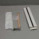 SUPOIX Compatible with Apple Watch Band 40mm + Case, Women Jewelry Bling Diamond Metal Bands & 2 Pack Protective Cover Cases for iWatch Series 6/5/4(Rose Gold/40mm)