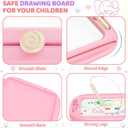 Toddler Toys for 1-3 Year Old Girls, 2 Pack Magnetic Drawing Board, Learning & Educational Magna Doodle Pad for Toddler, Christmas Birthday Gift for 1 2 3 Year Old Baby Kids