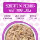 Weruva Dogs in The Kitchen, Variety Pack, Pooch Pouch Party!, Wet Dog Food, 2.8Oz Pouches (Pack of 12) (EXP 07/01/28)