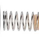 5/16" Billet Inline Fuel Filter 30 Micron Aluminum Black
