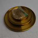 3 Tier Gold Cupcake Stand Stainless Steel Dessert Display Rack with Removable Tiered Tray for Parties,Weddings,Birthdays,Decorations,Any Festivals and Festivities(Stainless Steel Pole-2 Pack)