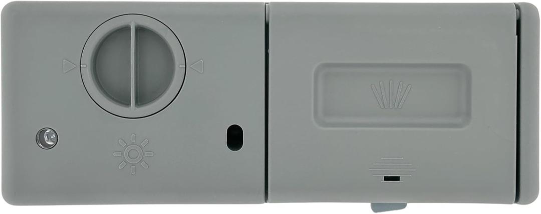 DD59-01001A Detergent & Rinse Aid Dispenser Assembly for Samsung DW80F600UTB/UTS/UTW, DW80F800UWS, DW80J3020UB/US/UW, DW7933LRASR, etc.